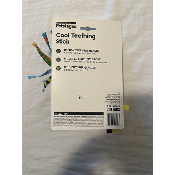 Petstages Safe Dental Aid Soothing Chew Toy Cool Teething Relief Stick for Dogs - Picture 10 of 10